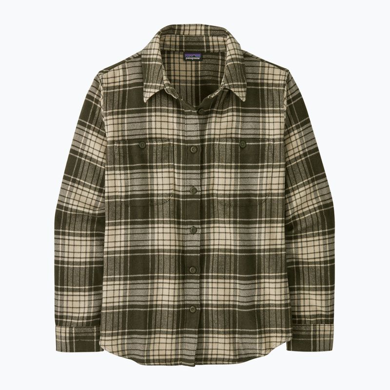 Γυναικείο πουκάμισο Patagonia Fjord Flannel cascade pine needle green 4