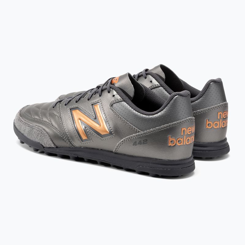 Ανδρικές μπότες ποδοσφαίρου New Balance 442 V2 Team TF silver 3