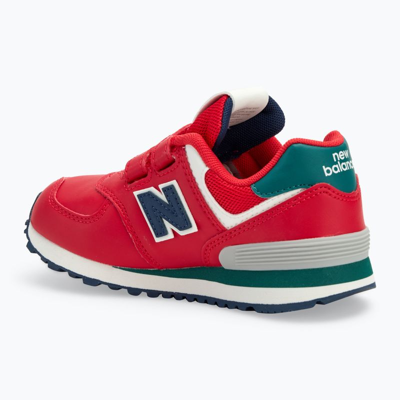 Παιδικά παπούτσια New Balance 574's V1 red 3