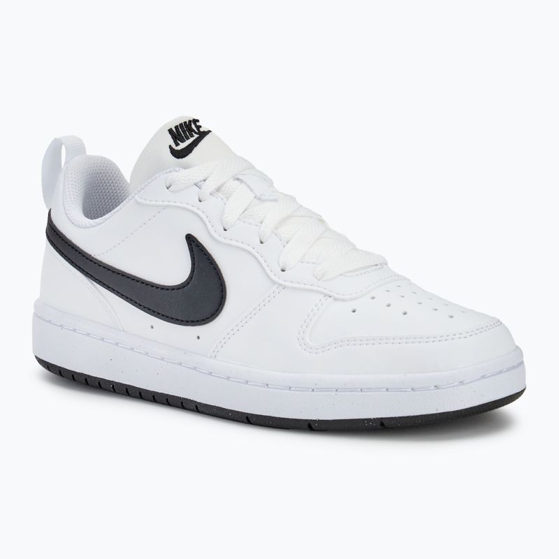 Nike Court Borough Low Recraft λευκά/μαύρα παπούτσια