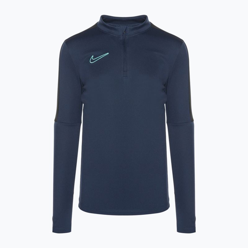 Nike Dri-Fit Academy23 midnight navy/μαύρο/midnight navy/hyper turquoise παιδικό μακρυμάνικο ποδοσφαιρικό φόρεμα για παιδιά