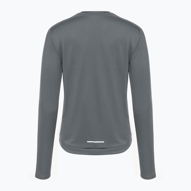 Γυναικείο μακρυμάνικο τρέξιμο Nike Dri-Fit Crew-Neck smoke grey 2