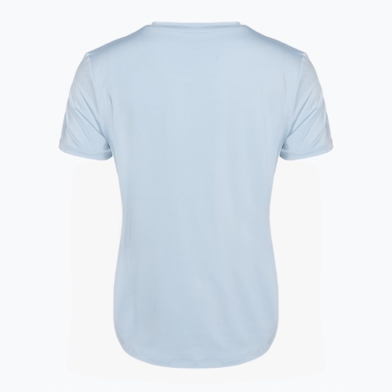 Γυναικεία αθλητική μπλούζα Nike One Classic Dri-Fit light armory blue/μαύρο 2