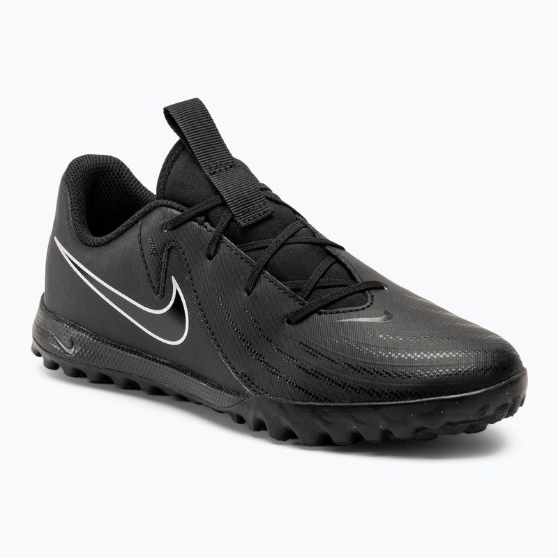 Nike Phantom GX II Academy TF Junior ποδοσφαιρικά παπούτσια μαύρο/μαύρο