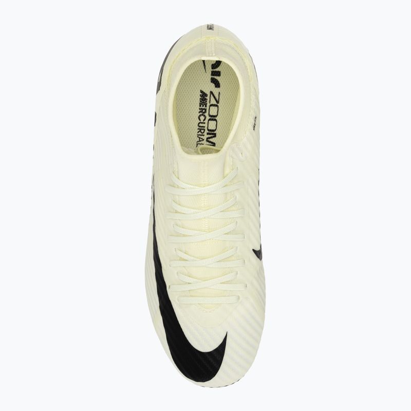 Παπούτσια ποδοσφαίρου Nike Zoom Mercurial Superfly 9 Academy FG/MG λεμονάδα / μαύρο 5