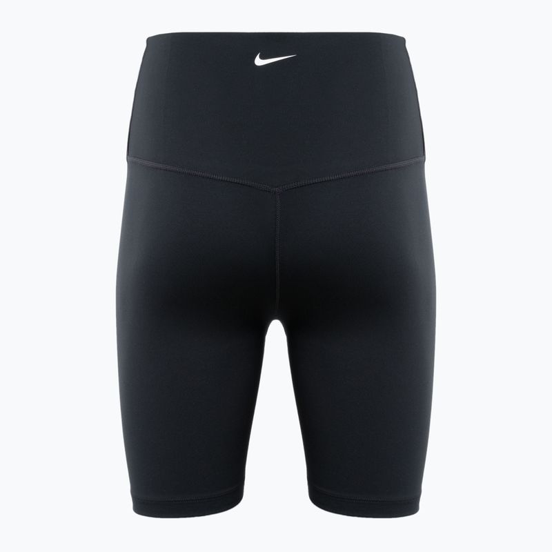 Γυναικείο σορτς Nike One High-Waisted Biker black/sail 2