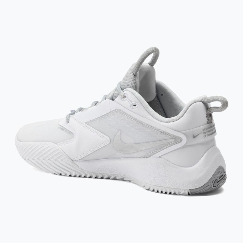 Παπούτσια βόλεϊ Nike Zoom Hyperace 3 photon dust/mtlc silver-white 3