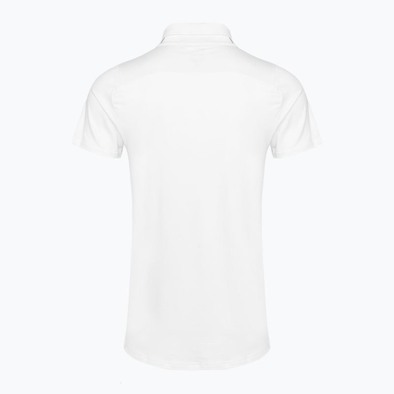 Ανδρικό Nike Court Dri-Fit Advantage Tennis Polo Shirt λευκό/μαλκίτης 2