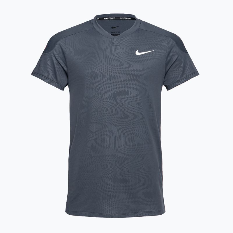 Ανδρικό μπλουζάκι τένις Nike Court Dri-Fit Slam thunder blue/white