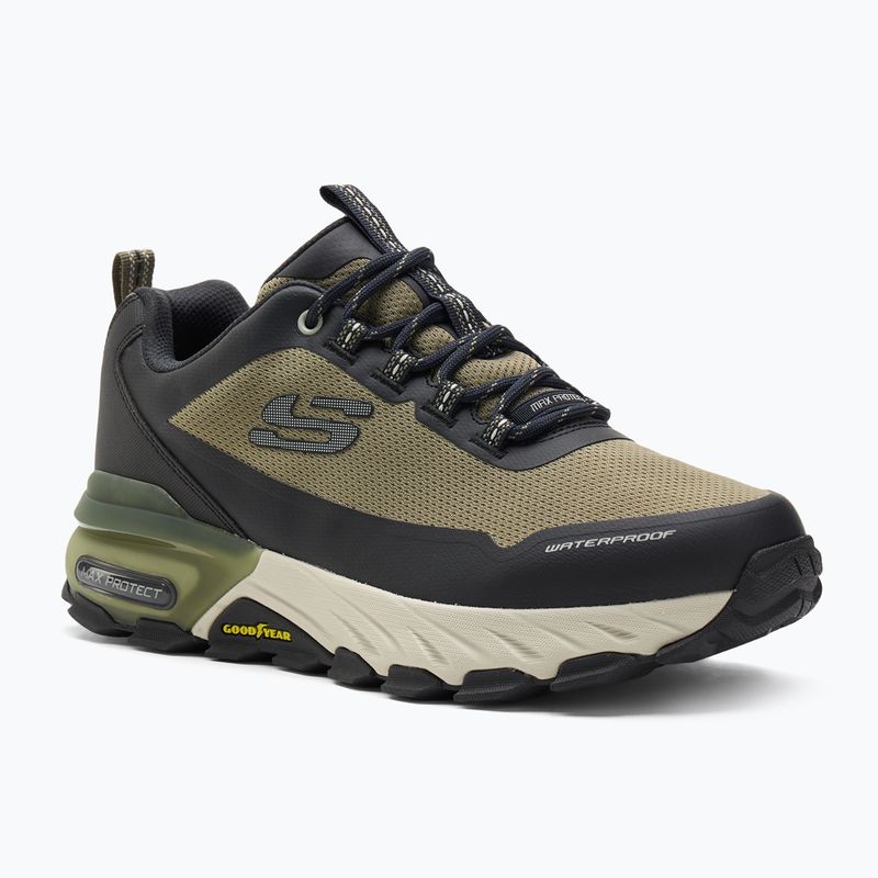 Ανδρικά παπούτσια SKECHERS Max Protect Fast Track olive/black