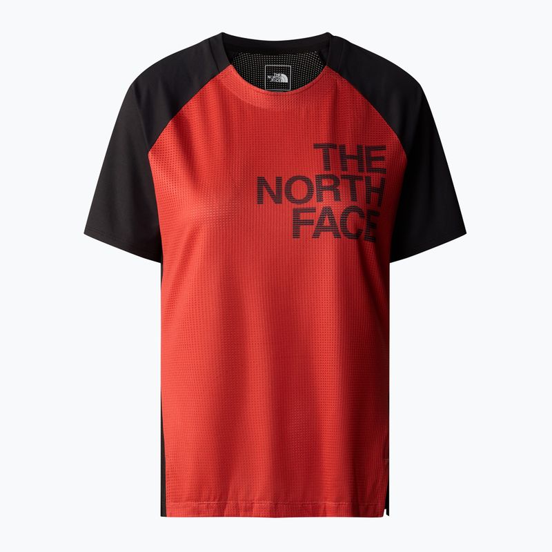 Γυναικείο πουκάμισο πεζοπορίας The North Face Trailjammer auburn glaze/μαύρο