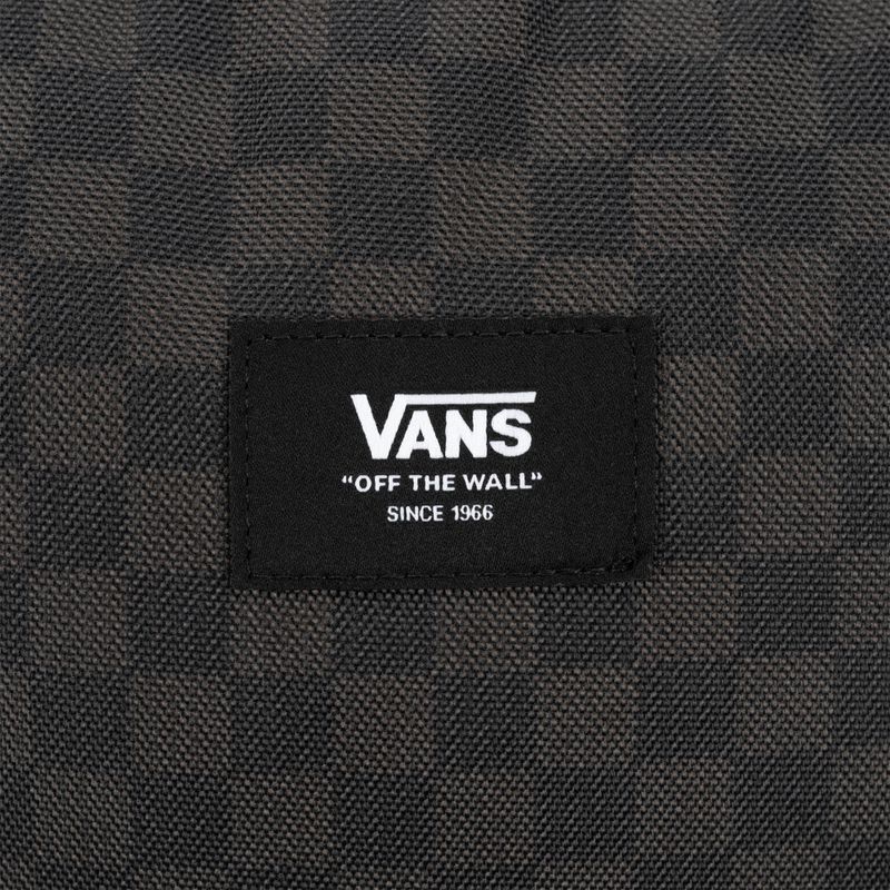 Vans Old Skool Check σακίδιο πλάτης 22 l μαύρο/κάρβουνο 4