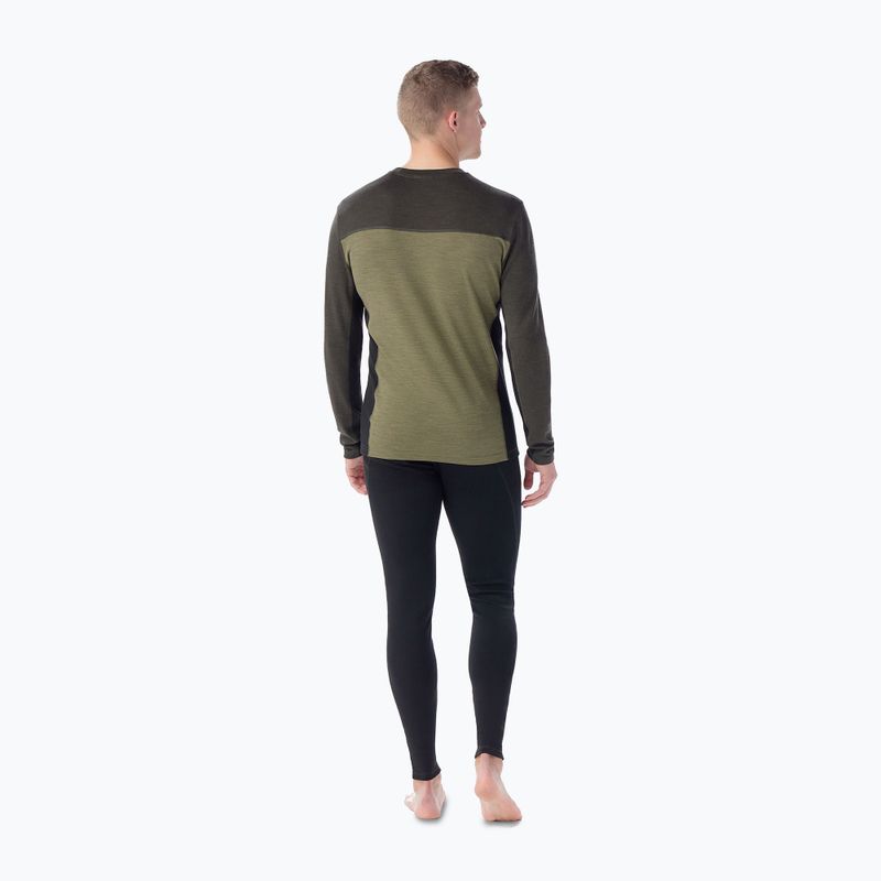 Ανδρικό Smartwool Classic Thermal Merino Base Layer Colorblock winter moss longsleeve 2