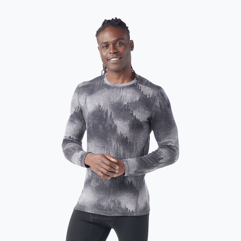 Ανδρικό Smartwool Merino 250 Baselayer Crew Boxed thermal longsleeve charcoal foggy pines