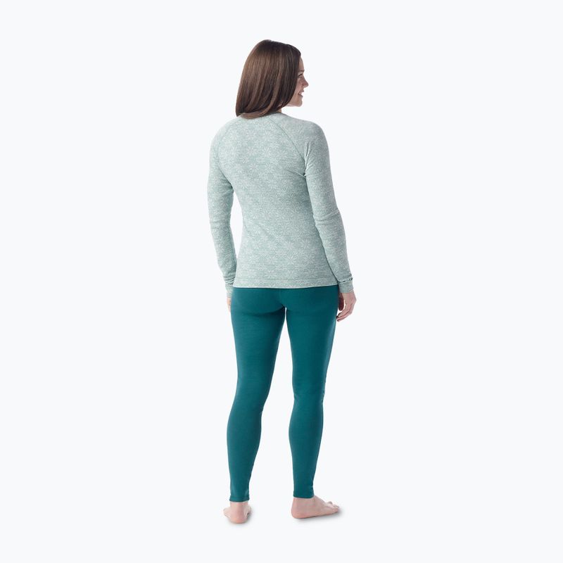 Γυναικεία Smartwool Classic Thermal Merino Base Layer Crew Boxed arctic green thermal longsleeve 2