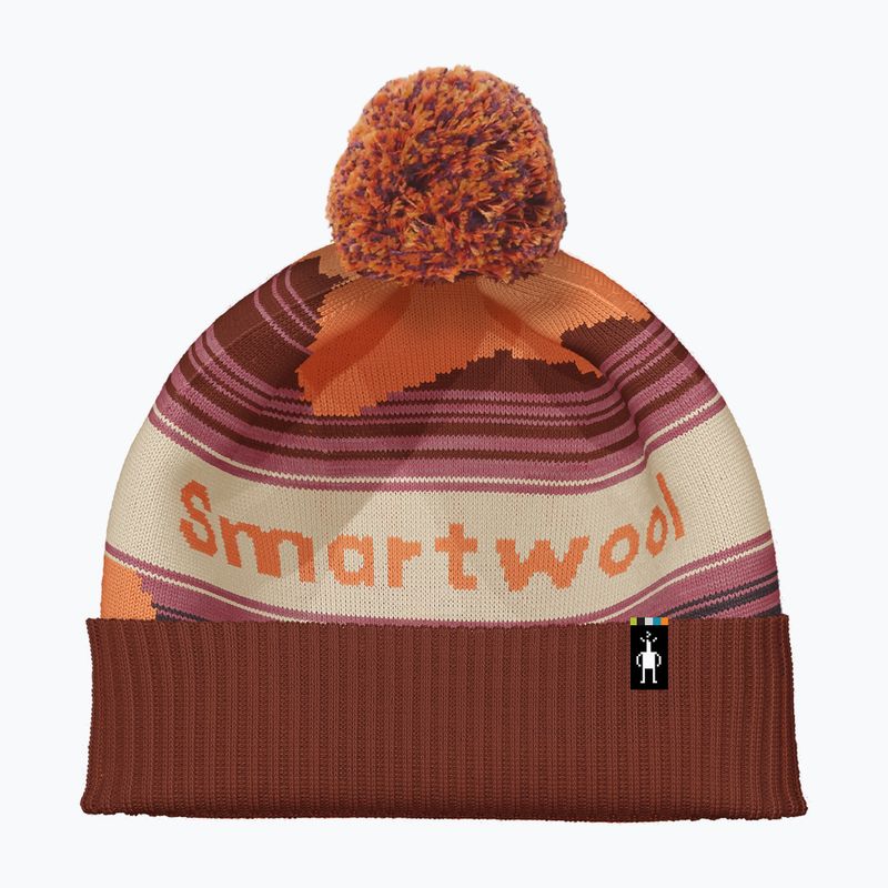 Smartwool Knit Winter Pattern POM βερίκοκο σκούφο