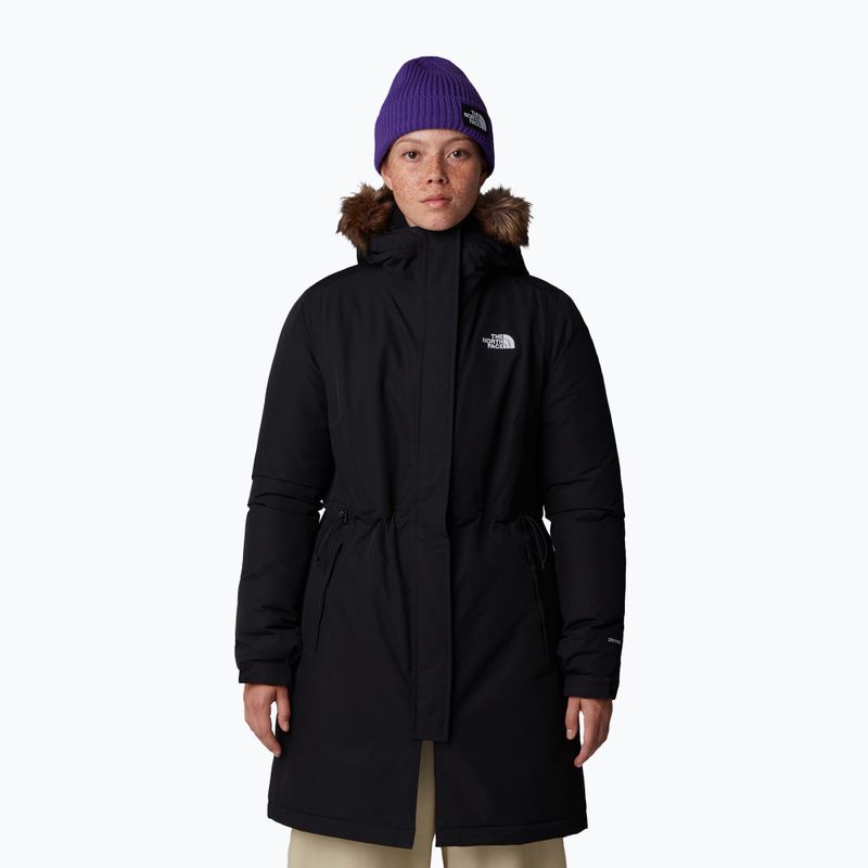 Γυναικείο πουπουλένιο παλτό The North Face Zaneck Parka black/black