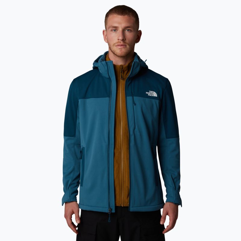 Ανδρικό μπουφάν softshell The North Face Diablo Softshell Detachable Hood midnight petrol/mallard 4