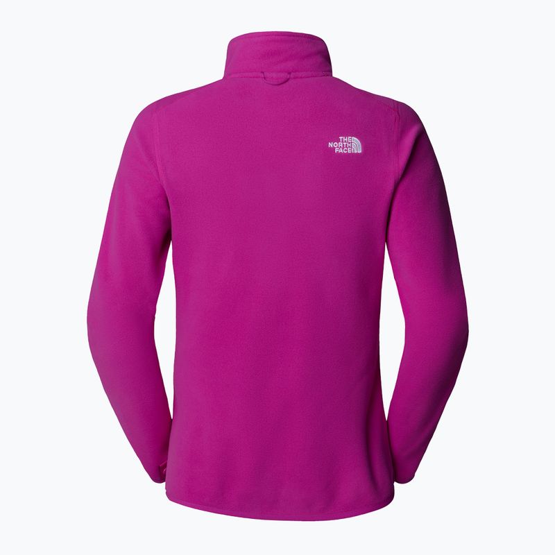 Γυναικείο φούτερ The North Face 100 Glacier FZ deep mulberry 2