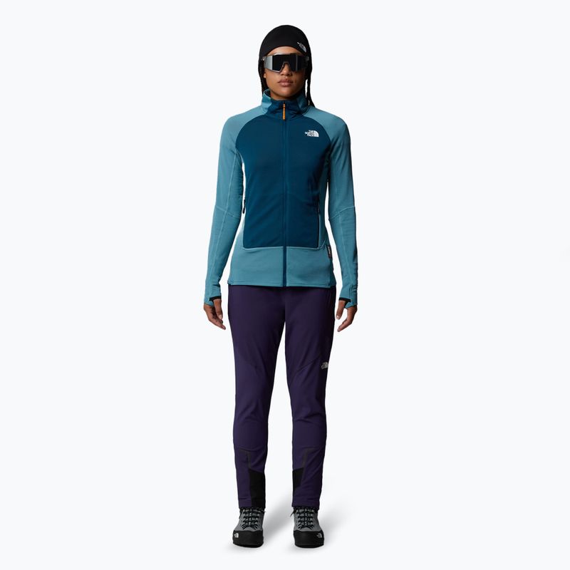 Γυναικείο φούτερ The North Face Bolt Polartec Jacket algae blue/midnight petrol 2