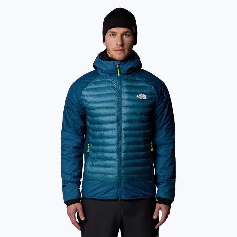 Ανδρικό υβριδικό μπουφάν The North Face Macugnaga Hybrid Insulation mallard blue/midnight petrol