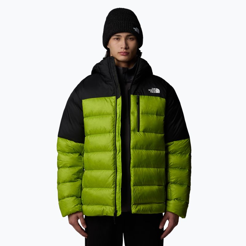 Ανδρικό πουπουλένιο μπουφάν The North Face Kalix Down Hoodie meadow grass/black 4