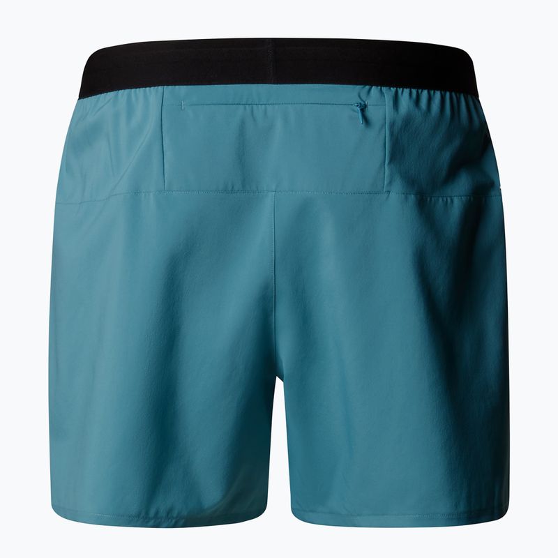 Ανδρικό σορτς για τρέξιμο The North Face Breeze 5" algae blue 5