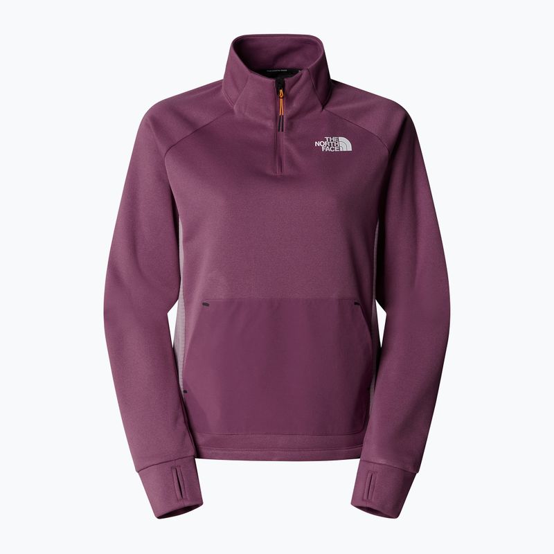 Γυναικείο φούτερ The North Face Mountain Athletics Fleece 1/4 Zip midnight mauve/ purple chalk 4