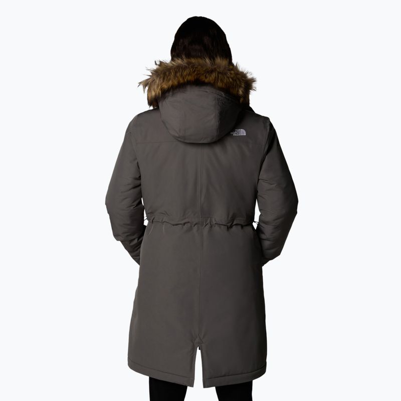 Γυναικείο πουπουλένιο παλτό The North Face Zaneck Parka smoked pearl 3