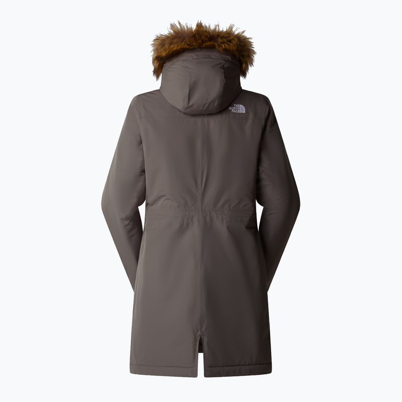 Γυναικείο πουπουλένιο παλτό The North Face Zaneck Parka smoked pearl 6