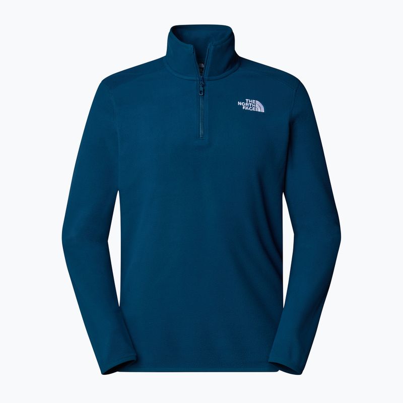 Ανδρικό φούτερ The North Face 100 Glacier 1/4 Zip midnight petrol