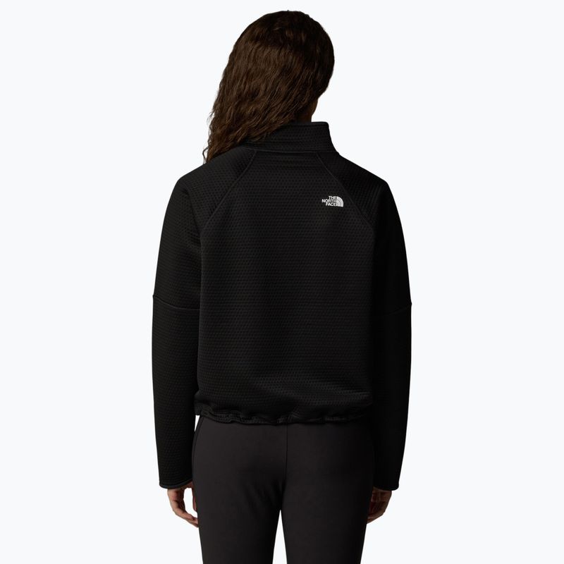 Γυναικείο φούτερ πεζοπορίας The North Face Vertical Thermal 1/4 Zip black 3