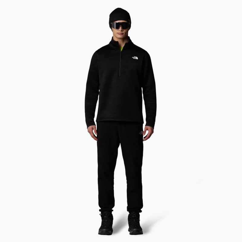 Ανδρική φούτερ πεζοπορίας The North Face Vertical Thermal 1/4 Zip black 2