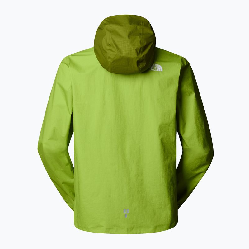 Ανδρικό μπουφάν τρεξίματος The North Face Higher Run Rain meadow grass 6