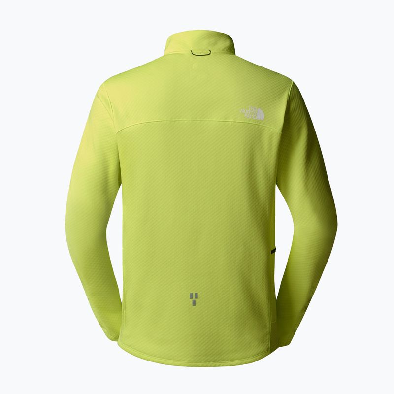 Ανδρικό φούτερ για τρέξιμο The North Face Winter Warm Pro 1/4 Zip fireflow yellow 2