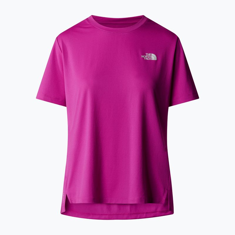 Γυναικείο μπλουζάκι πεζοπορίας The North Face Flex Graphic deep mulberry 4