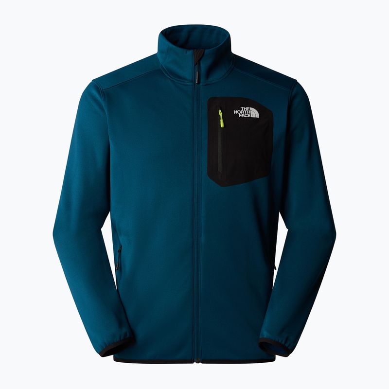 Ανδρικό φούτερ The North Face Crest FZ midnight petrol/ black 5