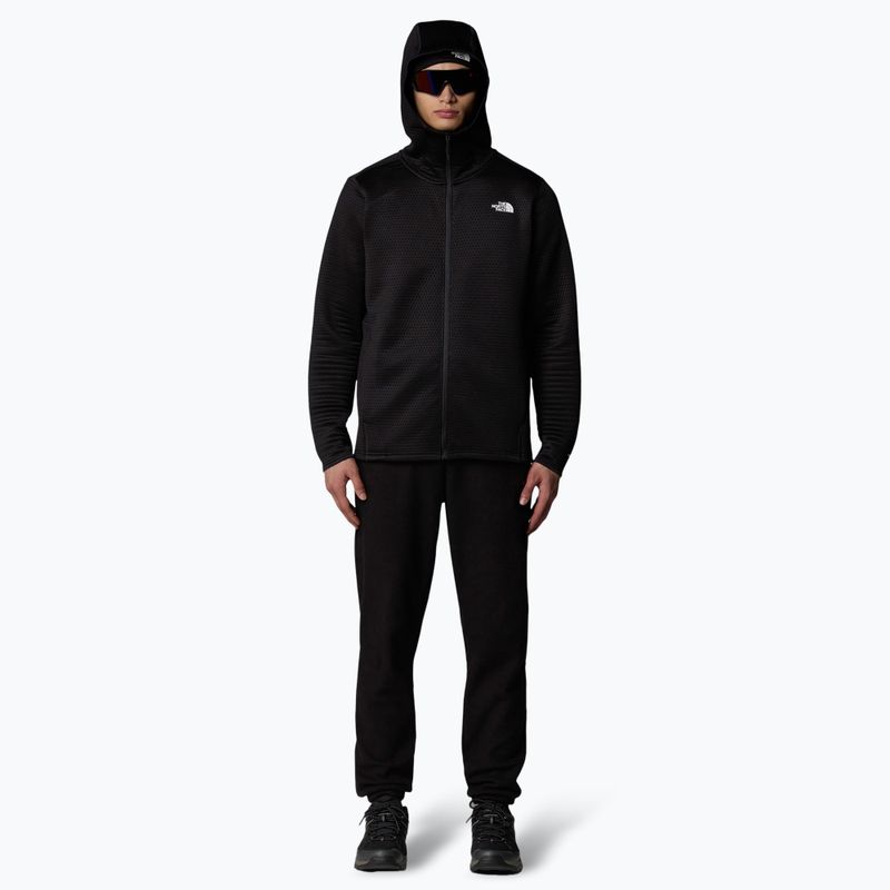 Ανδρική φούτερ πεζοπορίας The North Face Vertical Thermal FZ Hoodie black 2