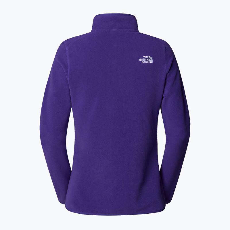 Γυναικείο φούτερ The North Face 100 Glacier 1/4 Zip peak purple 2