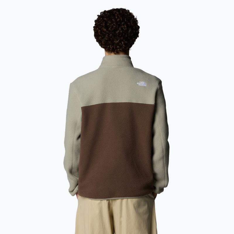 Ανδρικό φούτερ The North Face Yumiori 1/4 Zip smokey brown/ clay grey/ summit gold 3