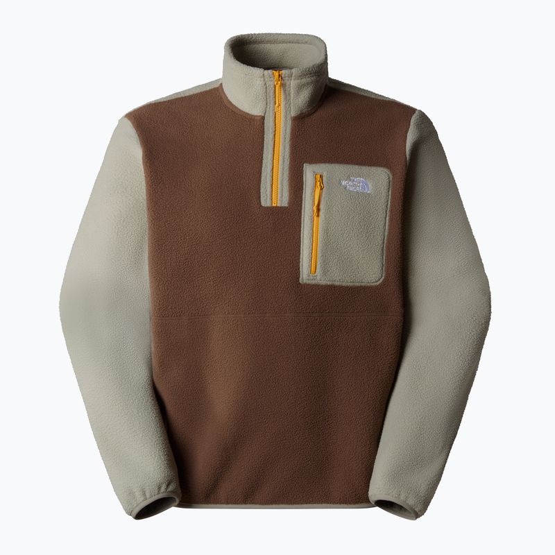 Ανδρικό φούτερ The North Face Yumiori 1/4 Zip smokey brown/ clay grey/ summit gold 4