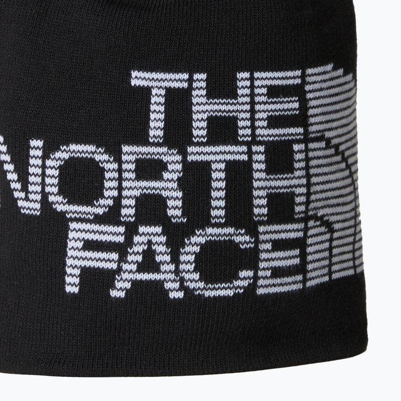 Ανδρικό χειμωνιάτικο σκουφάκι The North Face Reversible Highline black camo print 4