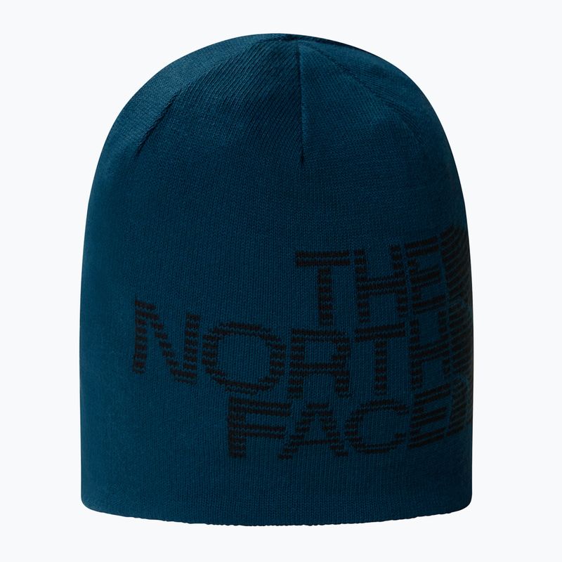 Ανδρικό χειμωνιάτικο σκουφάκι The North Face Reversible Highline midnight petrol/black