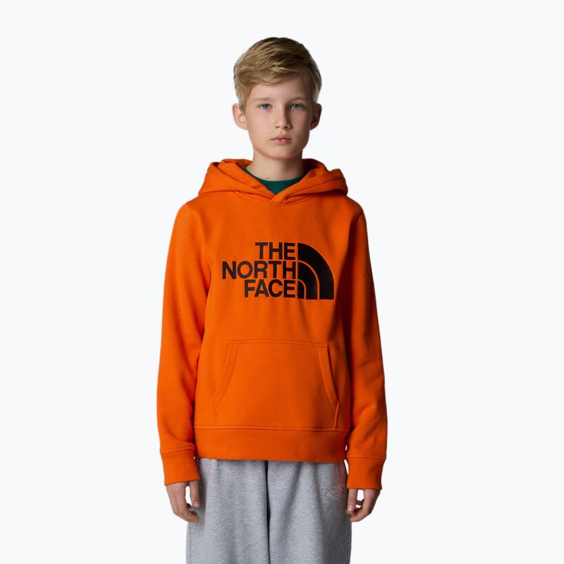 Παιδικό φούτερ The North Face Drew Peak P/O Hoodie orange