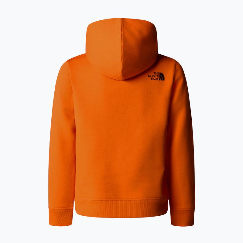 Παιδικό φούτερ The North Face Drew Peak P/O Hoodie orange 5