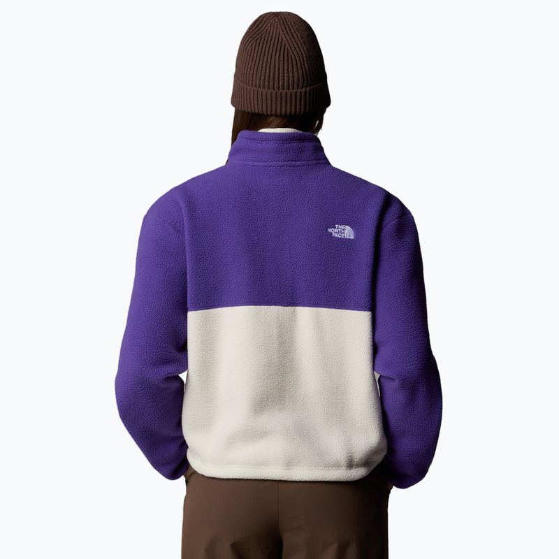 Γυναικείο φούτερ The North Face Yumiori 1/4 Zip white dune/peak purple 2