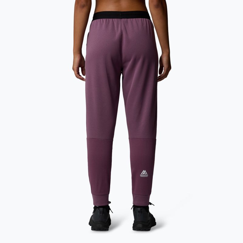 Γυναικείο παντελόνι The North Face Mountain Athletics Fleece midnight mauve 3