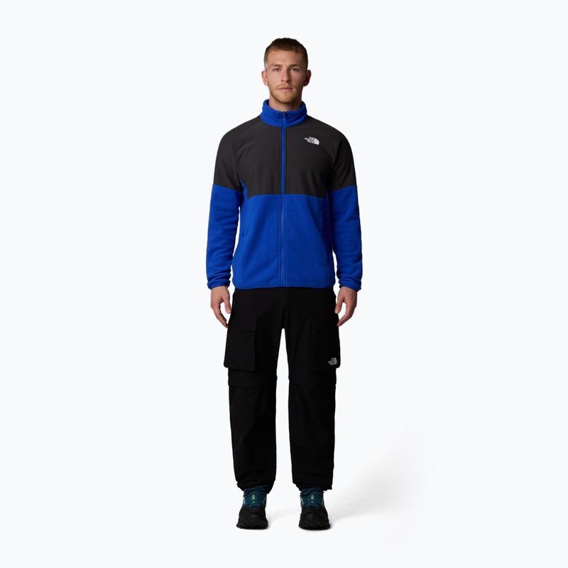 Ανδρικό φούτερ The North Face Glacier Heavyweight Full Zip blue/ asphalt grey 2