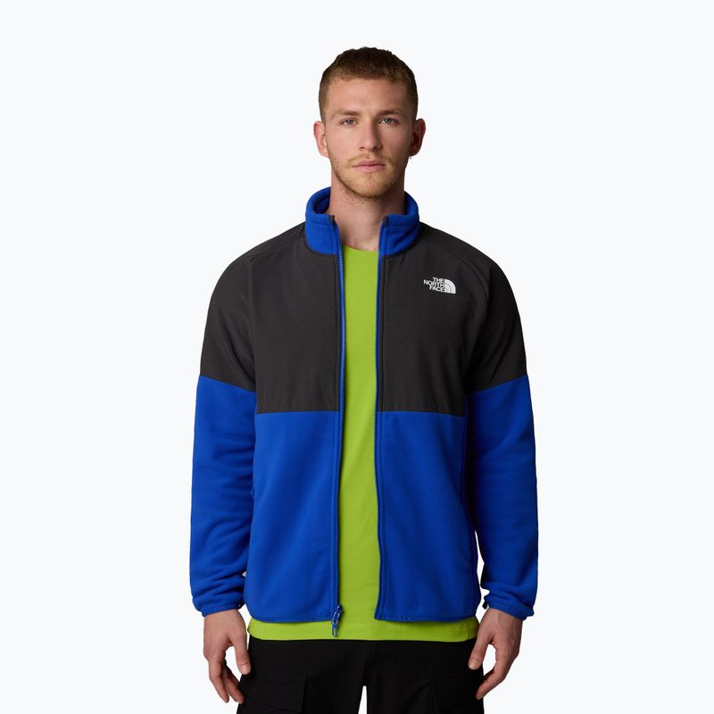 Ανδρικό φούτερ The North Face Glacier Heavyweight Full Zip blue/ asphalt grey 4