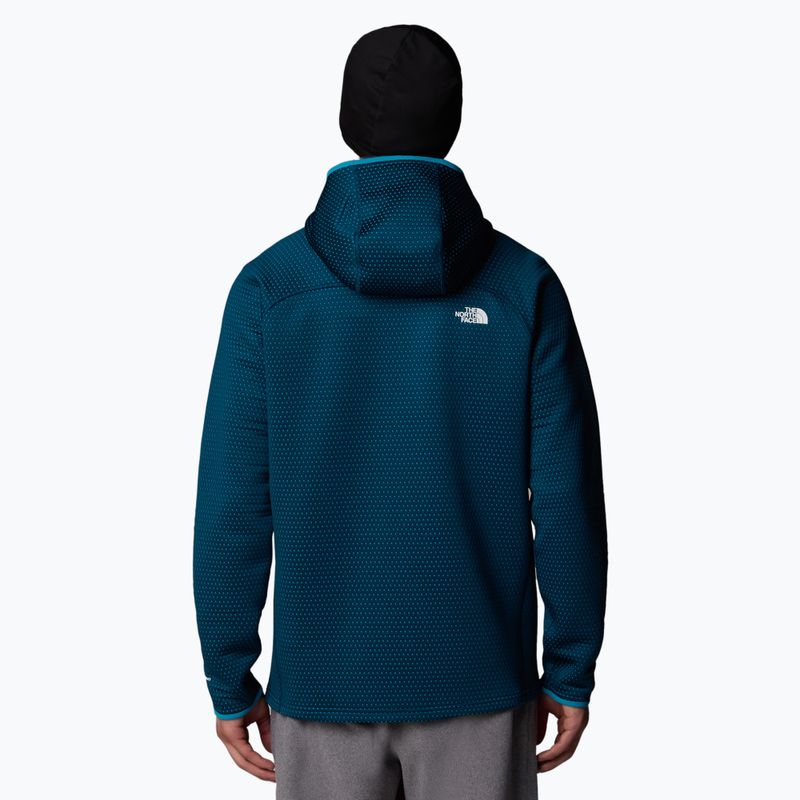 Ανδρική φούτερ πεζοπορίας The North Face Vertical Thermal FZ Hoodie midnight petrol 3